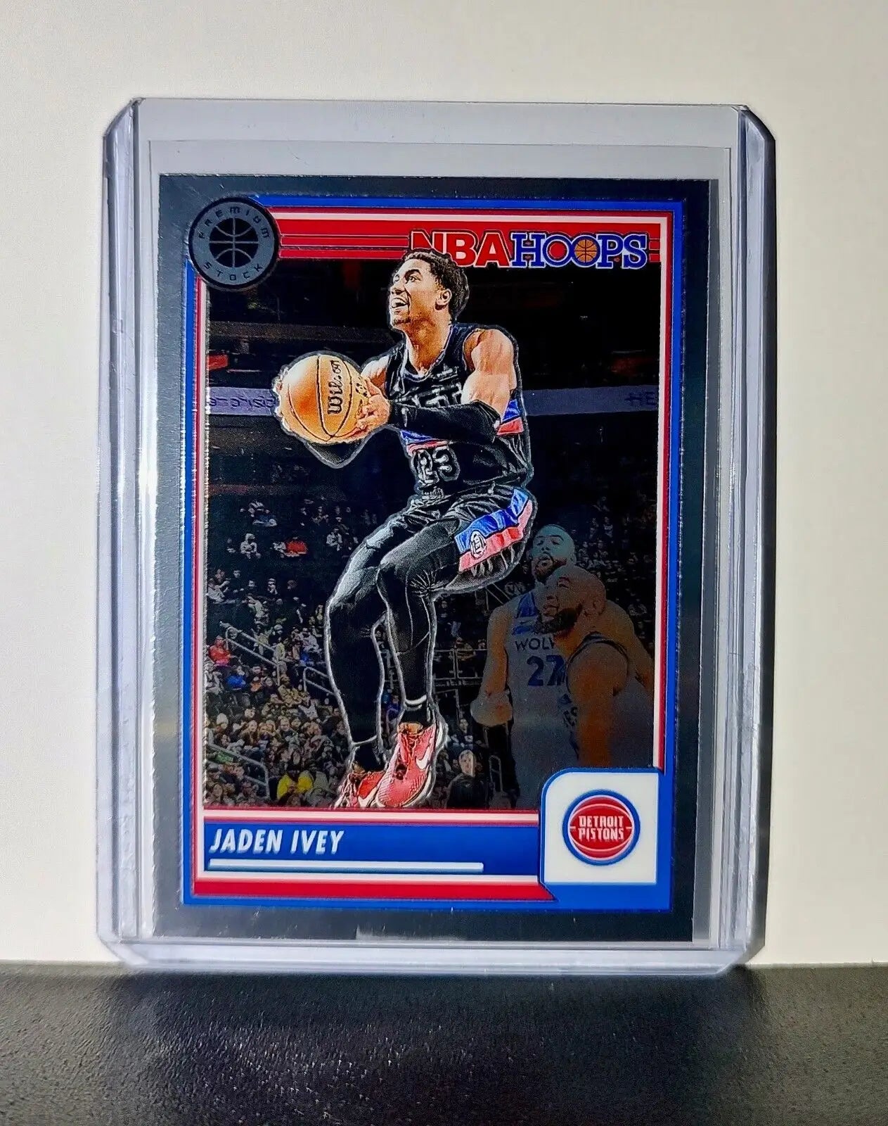 Jaden Ivey 2023-24 Panini Premium Stock NBA Hoops #39 Card Detroit Pistons - Basketball Card Single
