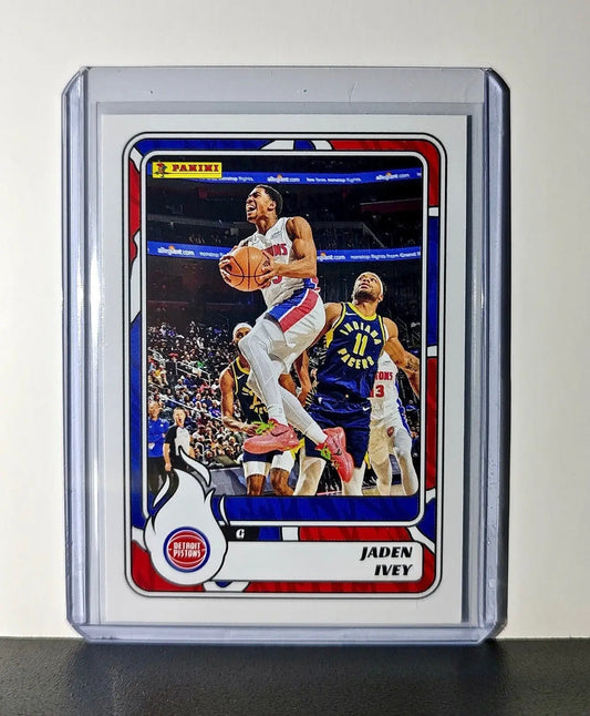 Jaden Ivey 2024-25 Panini NBA #17 Sticker Card Detroit Pistons - Basketball Card Single