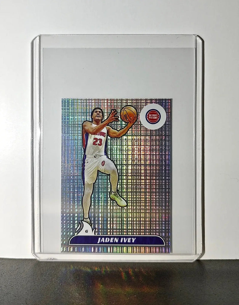 Jaden Ivey 2024-25 Panini NBA #186 Sticker Card Detroit Pistons - Basketball Card Single