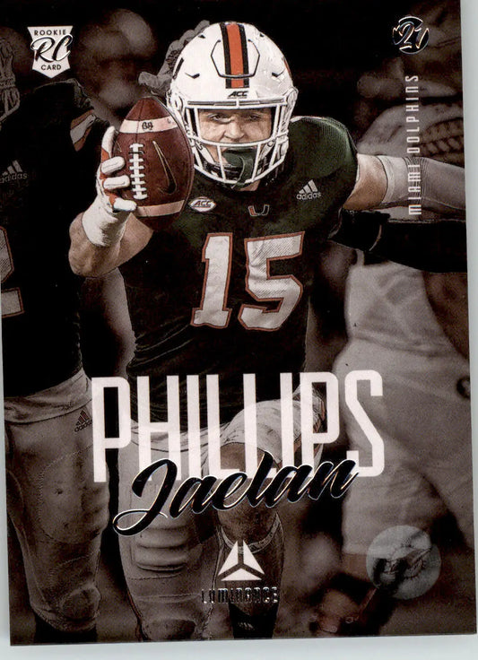 Jaelan Phillips - 2021 Panini Luminance - #180 - RC Football - Football Card Single