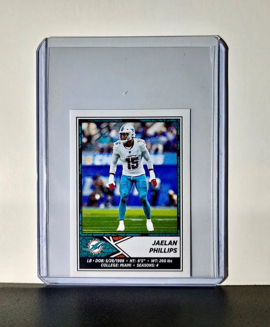 Jaelan Phillips 2024 Panini NFL Sticker #69 Miami Dolphins - Football Card Single
