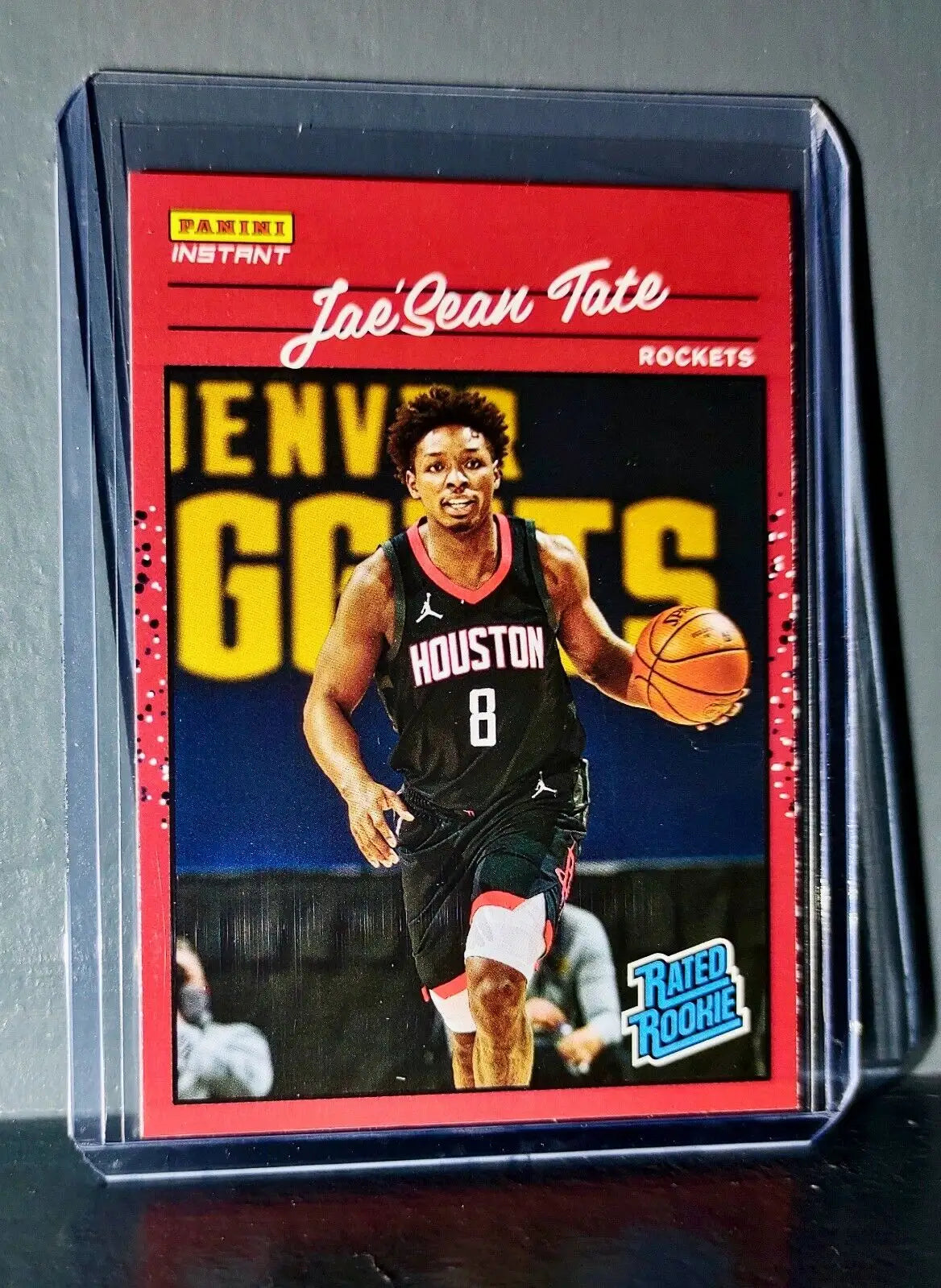 Jae’Sean Tate 2020-21 Panini NBA Instant #37 Rated Rookie Retro Card 1/3558