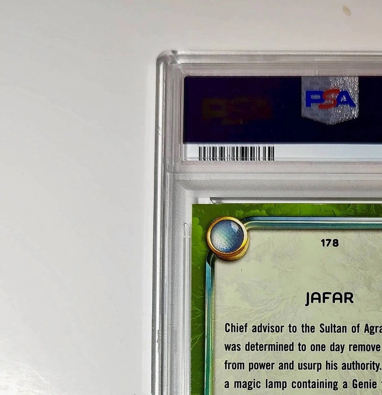 Jafar 2025 Topps Disney Wonder #178 Card Aladdin PSA 10 - Non-Sports Card Single