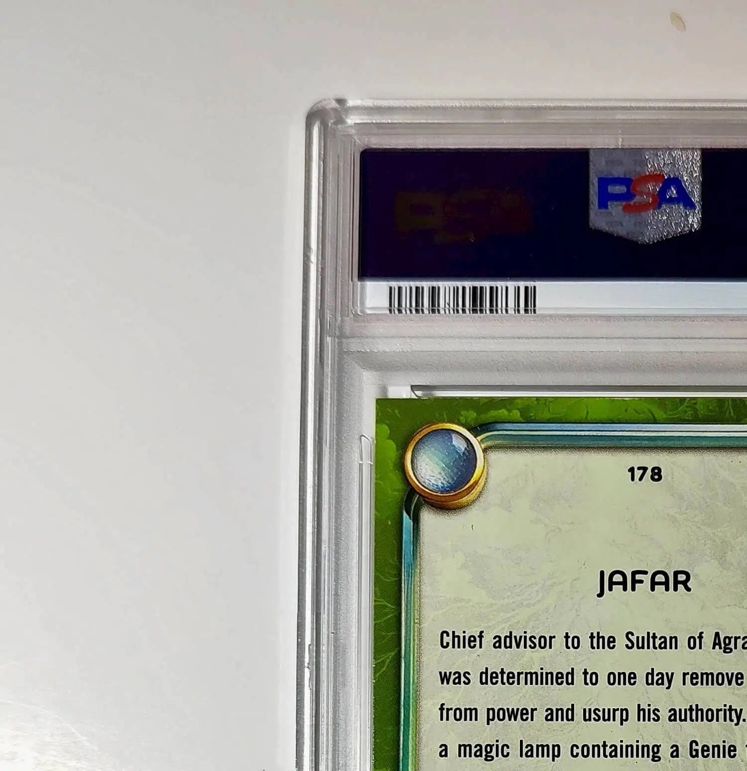 Jafar 2025 Topps Disney Wonder #178 Card Aladdin PSA 10 - Non-Sports Card Single