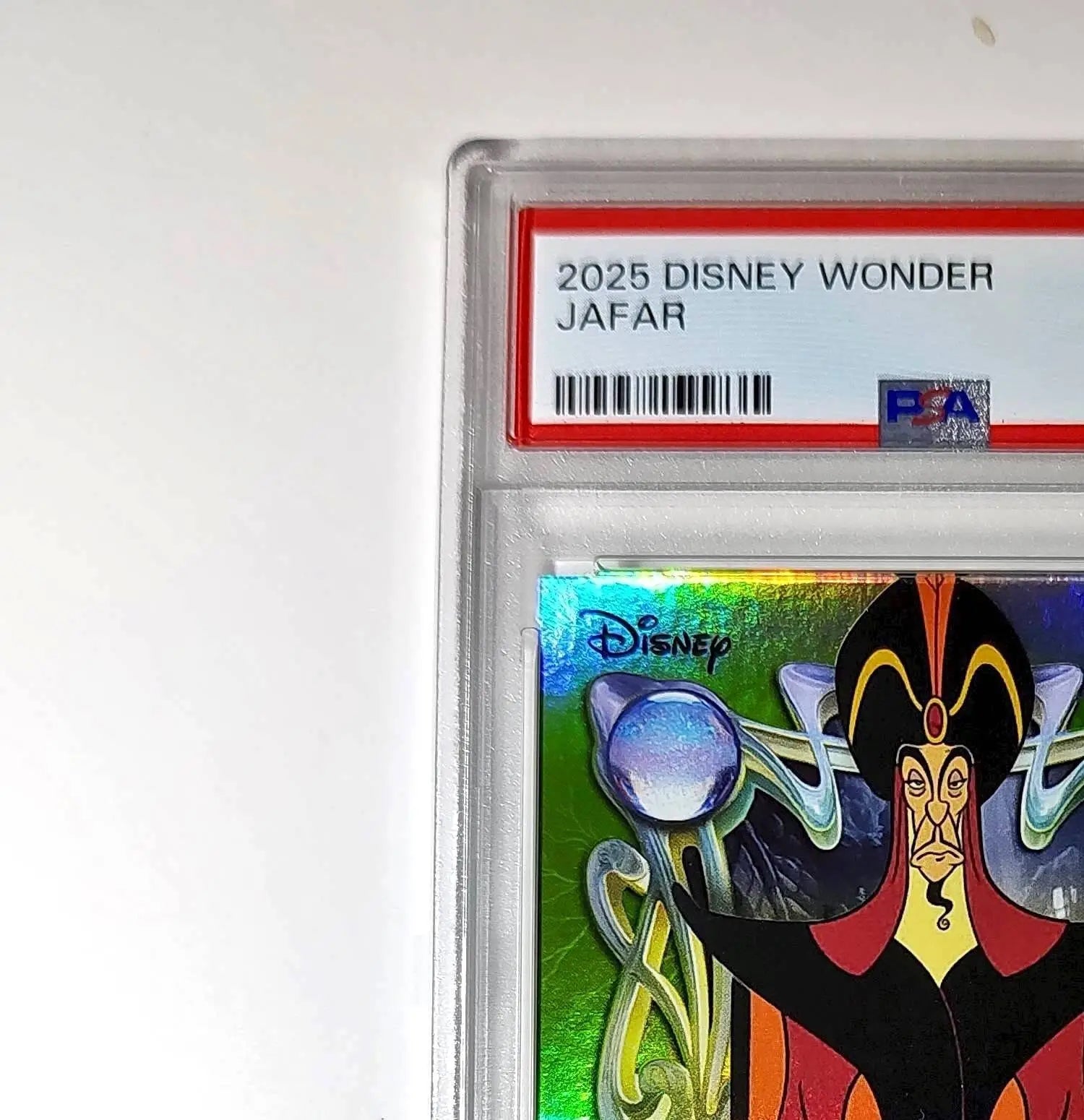 Jafar 2025 Topps Disney Wonder #178 Card Aladdin PSA 10 - Non-Sports Card Single