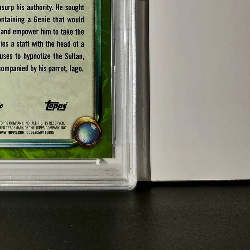 Jafar 2025 Topps Disney Wonder #178 Card Aladdin PSA 10 - Non-Sports Card Single