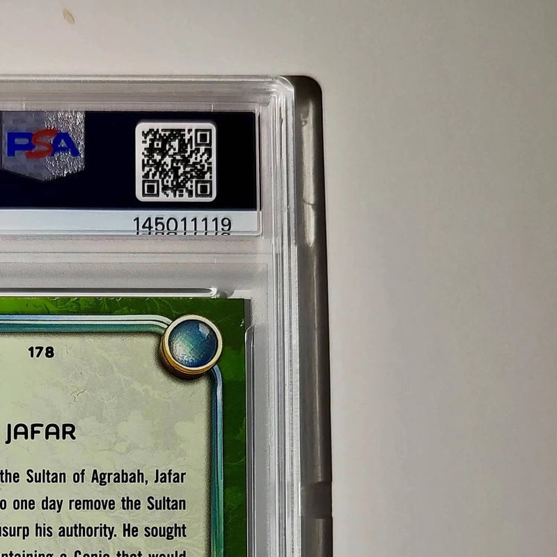 Jafar 2025 Topps Disney Wonder #178 Card Aladdin PSA 8 - Non-Sports Card Single