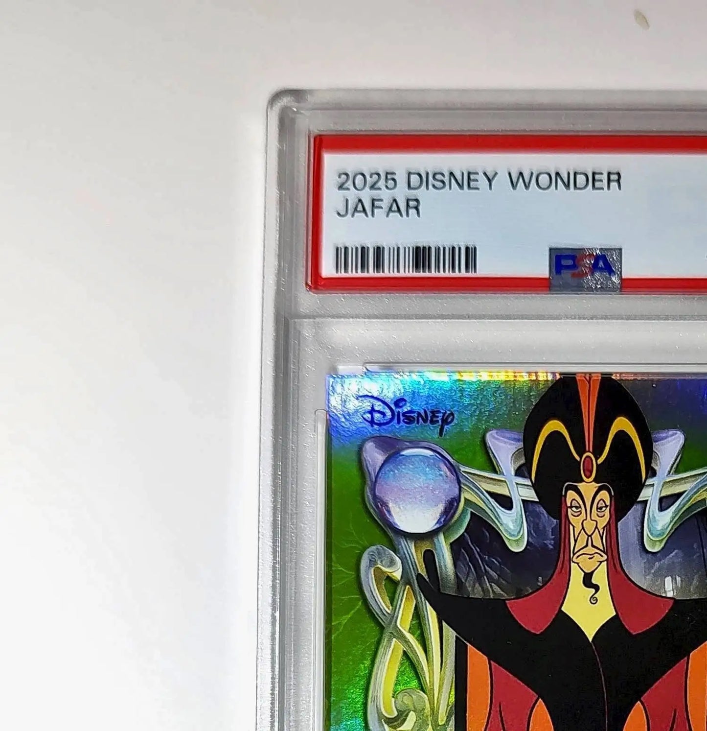 Jafar 2025 Topps Disney Wonder #178 Card Aladdin PSA 8 - Non-Sports Card Single