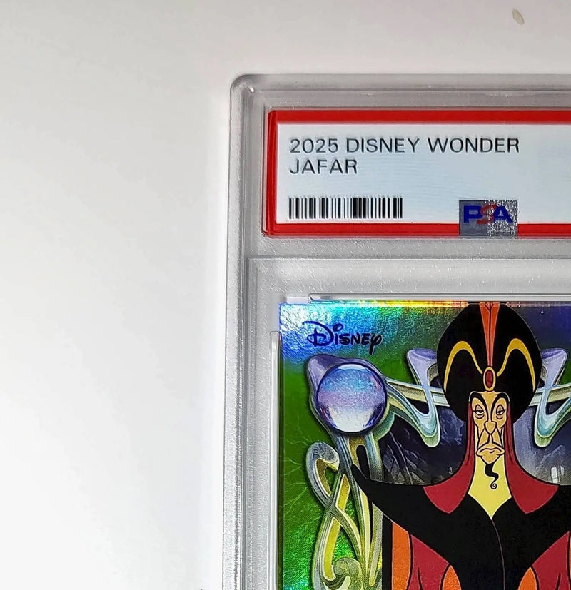 Jafar 2025 Topps Disney Wonder #178 Card Aladdin PSA 9 - Non-Sports Card Single
