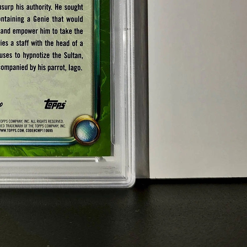 Jafar 2025 Topps Disney Wonder #178 Card Aladdin PSA 9 - Non-Sports Card Single