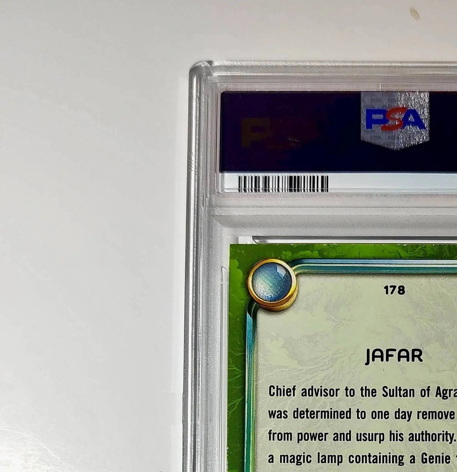 Jafar 2025 Topps Disney Wonder #178 Card Aladdin PSA 9 - Non-Sports Card Single