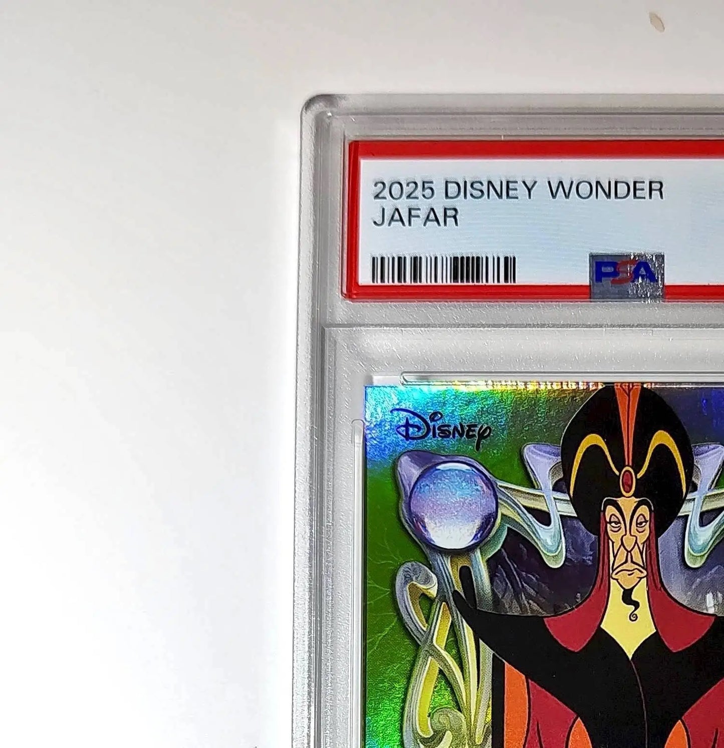 Jafar 2025 Topps Disney Wonder #178 Card Aladdin PSA 9 MT - Non-Sports Card Single