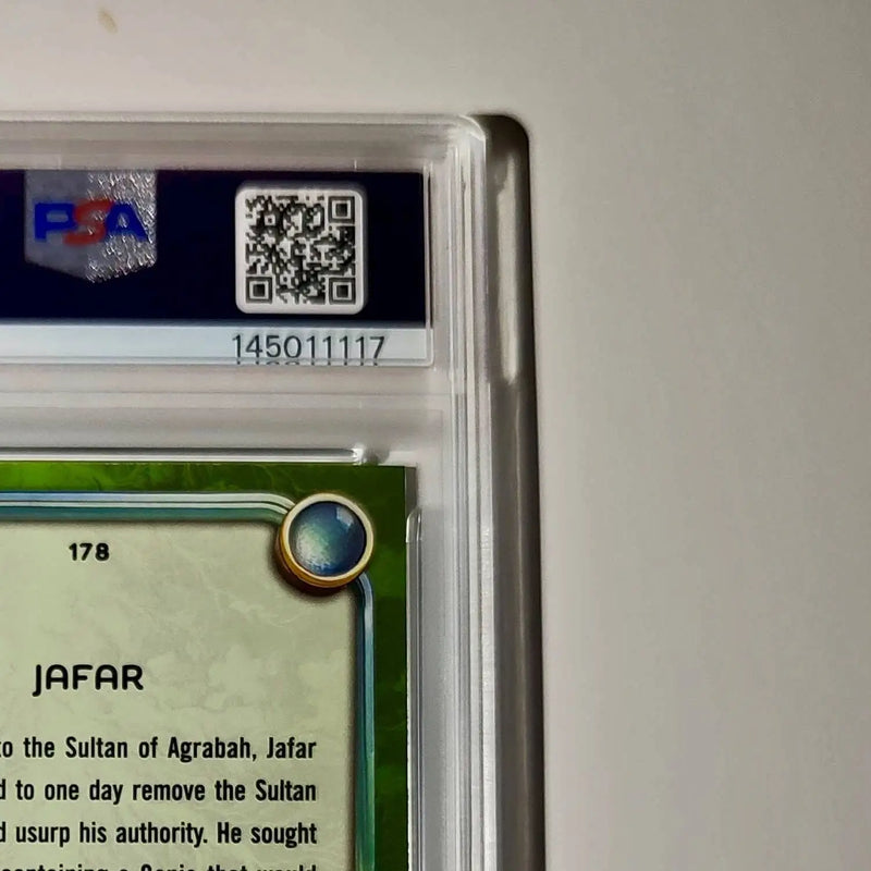 Jafar 2025 Topps Disney Wonder #178 Card Aladdin PSA 9 MT - Non-Sports Card Single