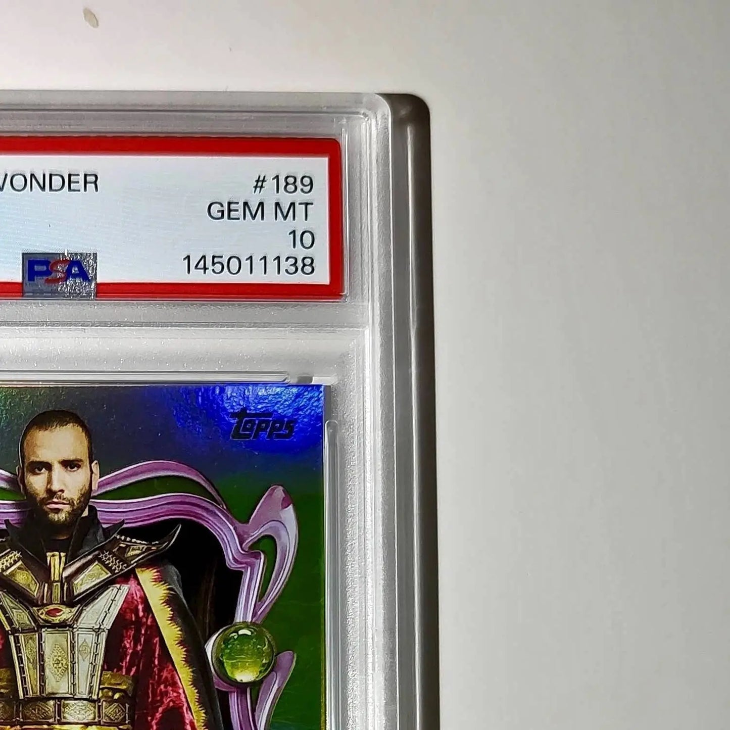 Jafar 2025 Topps Disney Wonder #189 Card Aladdin (2019) PSA 10 - Non-Sports Card Single