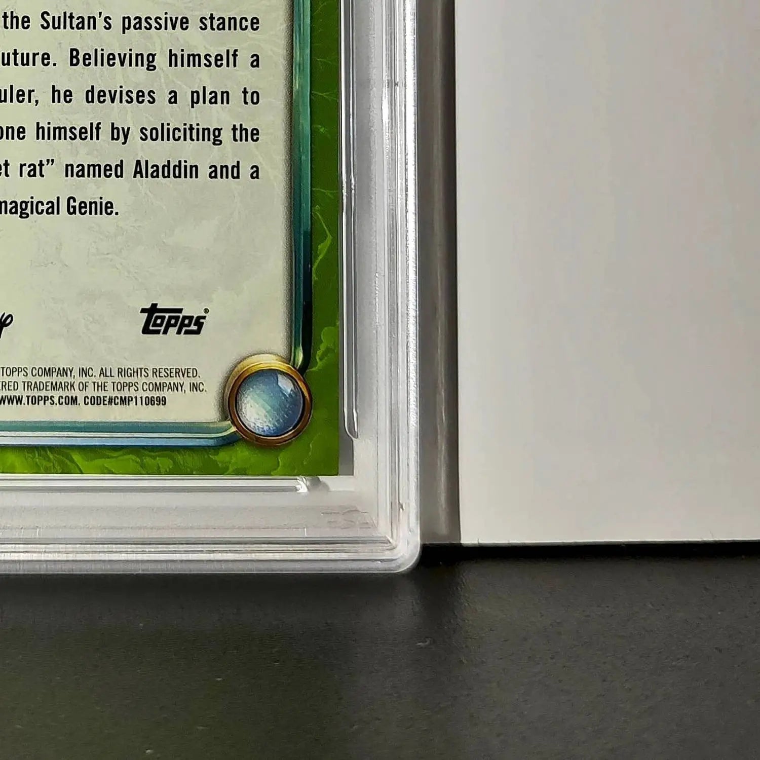 Jafar 2025 Topps Disney Wonder #189 Card Aladdin (2019) PSA 10 - Non-Sports Card Single