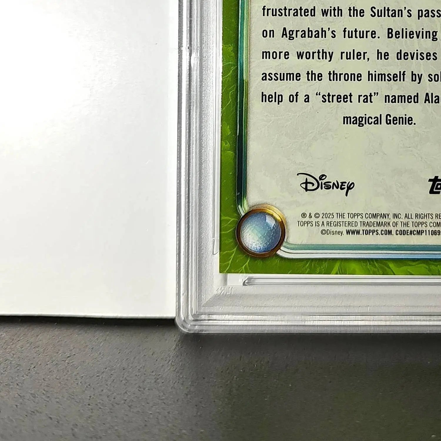 Jafar 2025 Topps Disney Wonder #189 Card Aladdin (2019) PSA 10 - Non-Sports Card Single