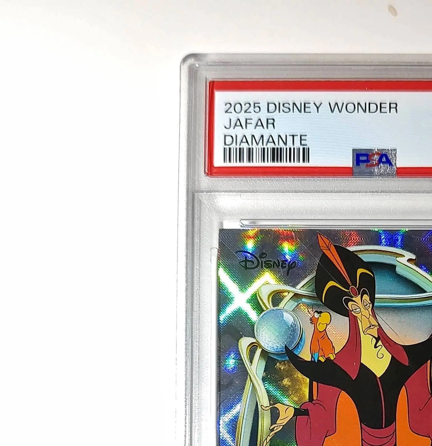 Jafar 2025 Topps Disney Wonder #52 Winter Variant Card Aladdin PSA 8 - Non-Sports Card Single