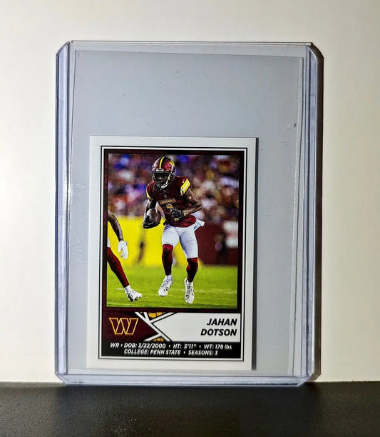 Jahan Dotson 2024 Panini NFL Sticker #350 Washington Commanders - Football Card Single