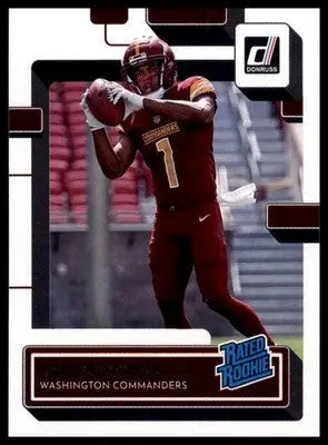Jahan Dotson Rookie 2022 Donruss #310 Washington Commanders - Football Card Single
