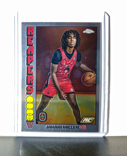 Jahari Miller Rookie 2023-24 Topps Chrome Overtime #TB-20 1976 City Reapers - Baseball Card Single