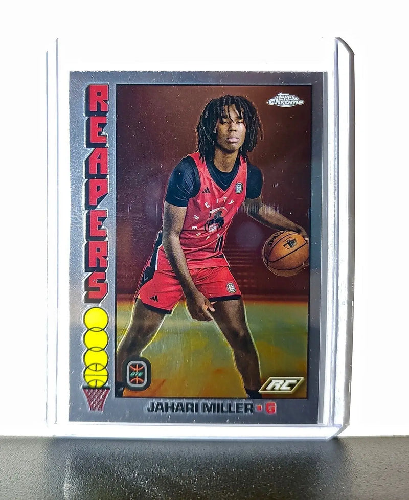 Jahari Miller Rookie 2023-24 Topps Chrome Overtime #TB-20 1976 City Reapers