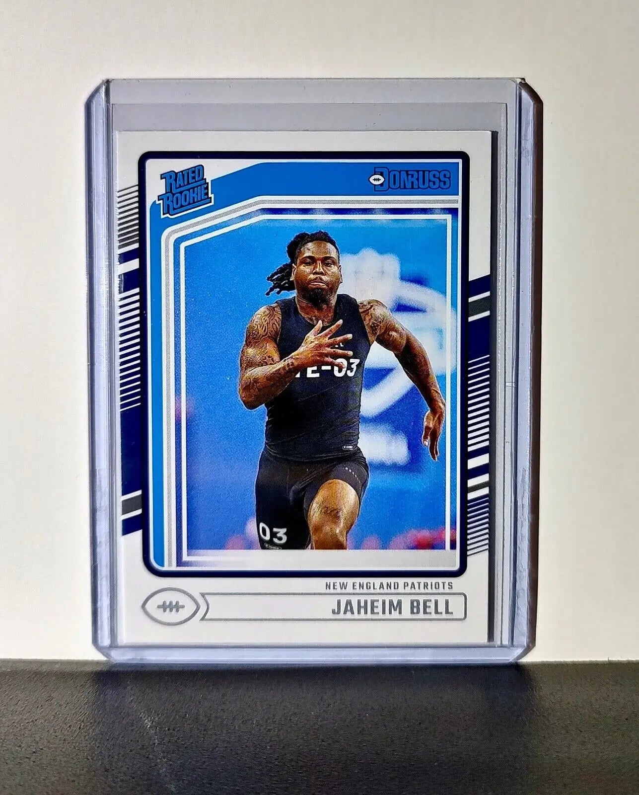Jaheim Bell 2024 Panini Donruss NFL #337 Card New England Patriots - Football Card Single