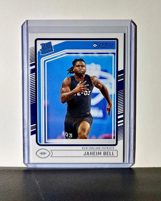 Jaheim Bell 2024 Panini Donruss NFL #337 Card New England Patriots - Football Card Single
