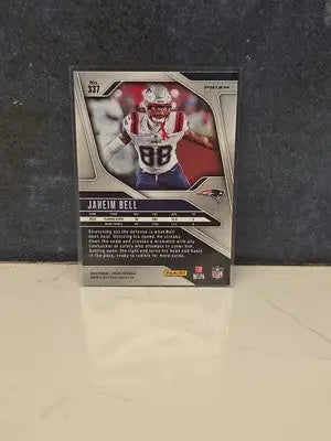 Jaheim Bell RC - 2024 Panini Prizm Football - Orange Disco Prizm Rookie Patriots