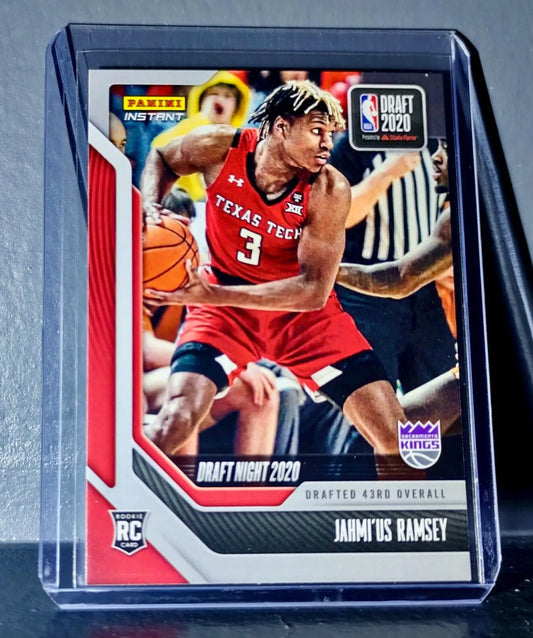 Jahmi’us Ramsey 2020-21 Panini Draft Night #11 Basketball Rookie Card 1 of 282
