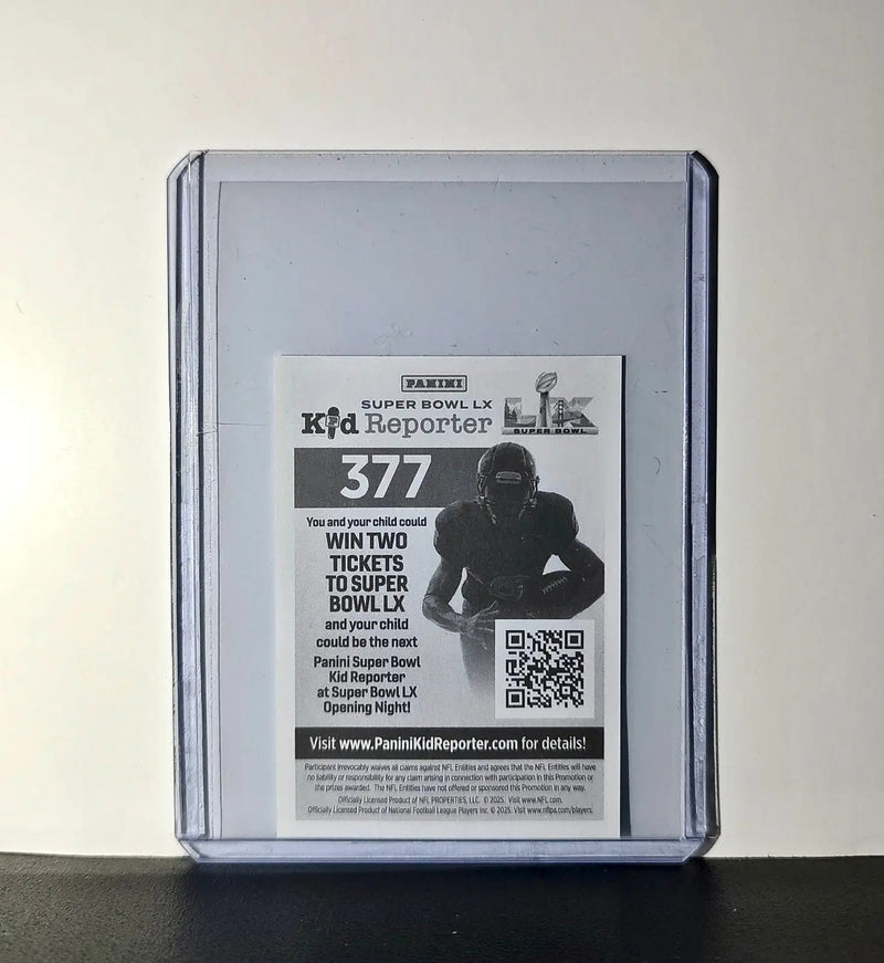 Jahmyr Gibbs 2025 Panini NFL #377 Sticker Detroit Lions