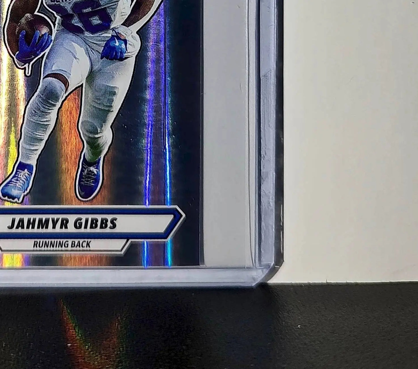 Jahmyr Gibbs 2025 Panini NFL #379 Foil Sticker Detroit Lions