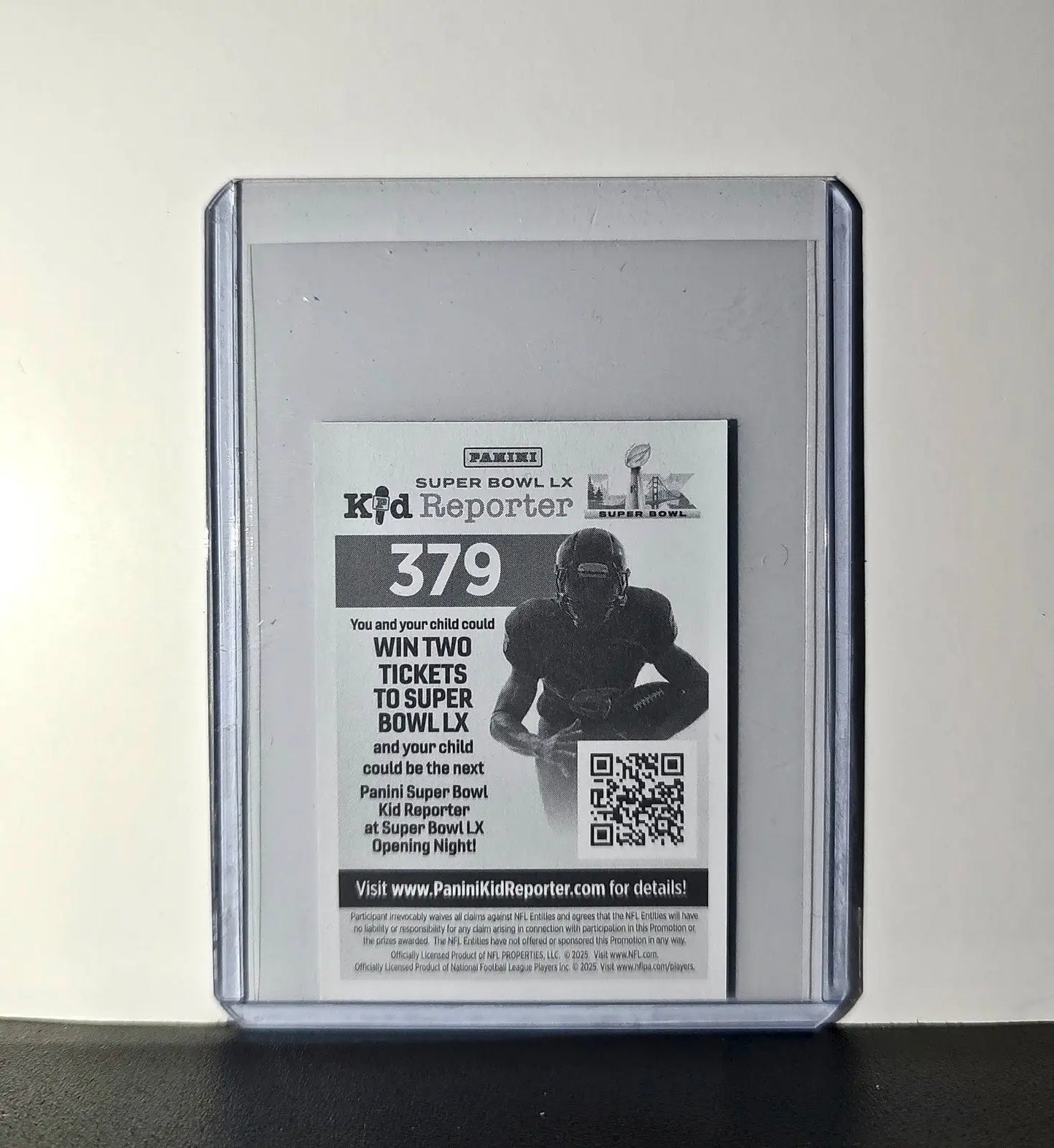 Jahmyr Gibbs 2025 Panini NFL #379 Foil Sticker Detroit Lions