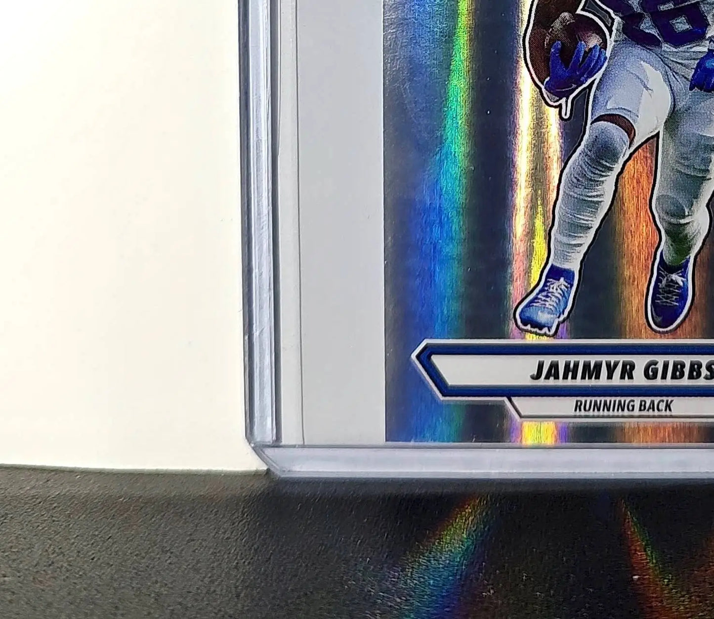Jahmyr Gibbs 2025 Panini NFL #379 Foil Sticker Detroit Lions