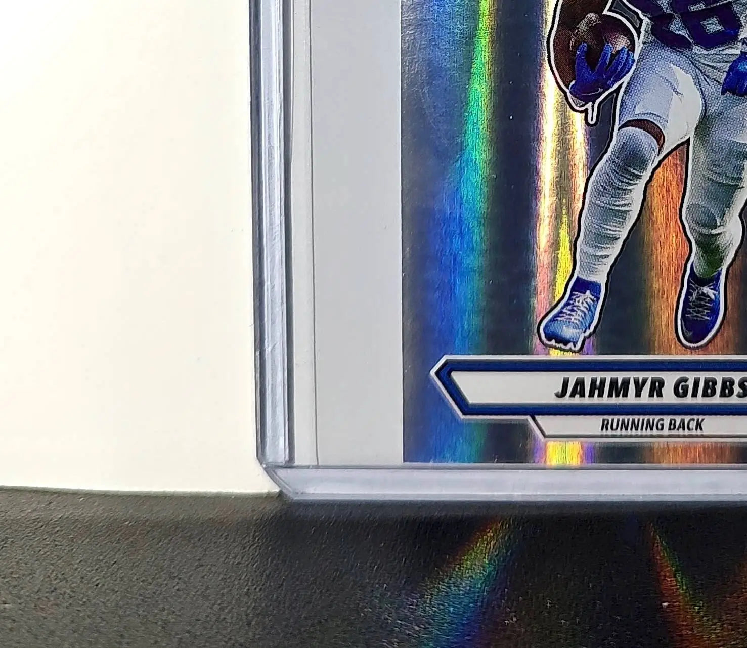 Jahmyr Gibbs 2025 Panini NFL #379 Foil Sticker Detroit Lions