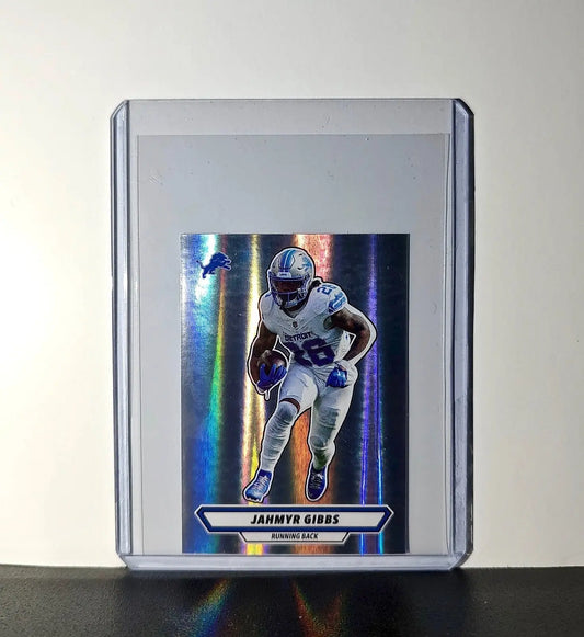 Jahmyr Gibbs 2025 Panini NFL #379 Foil Sticker Detroit Lions - Football Card Single