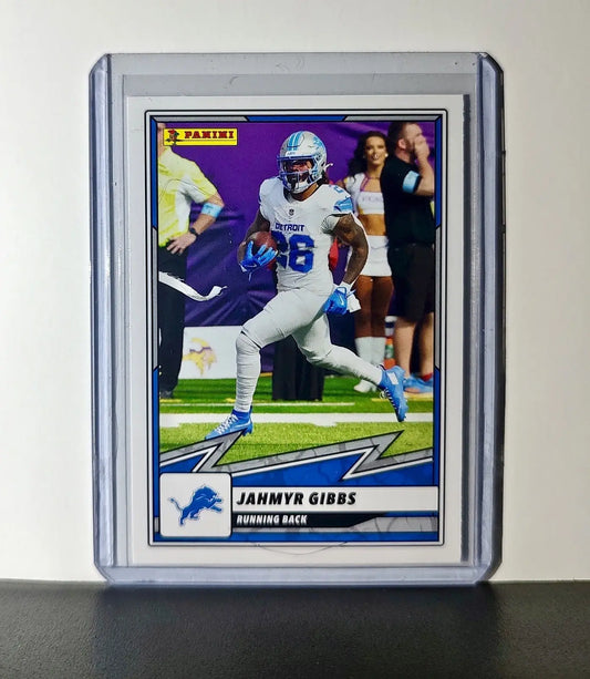 Jahmyr Gibbs 2025 Panini NFL #54 Sticker Card Detroit Lions - Football Card Single
