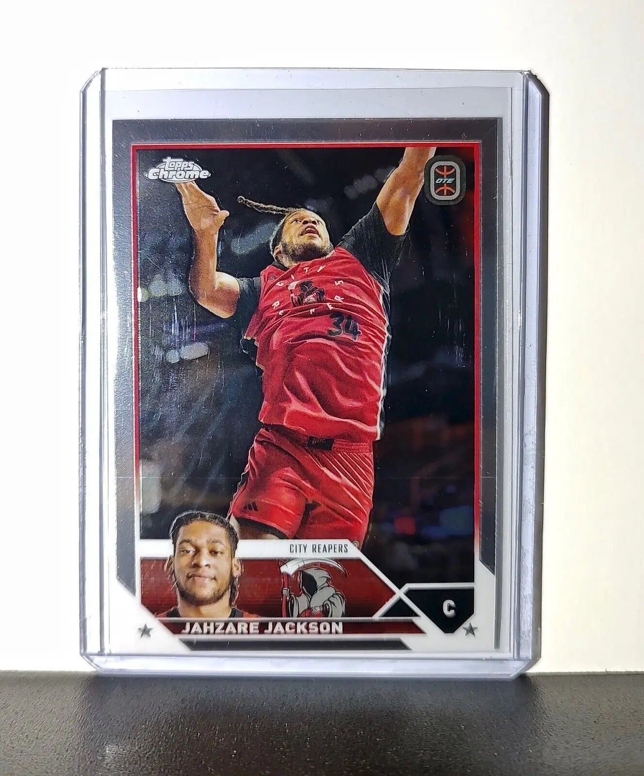 Jahzare Jackson 2023-24 Topps Chrome Overtime #40 Card City Reapers - Basketball Card Single