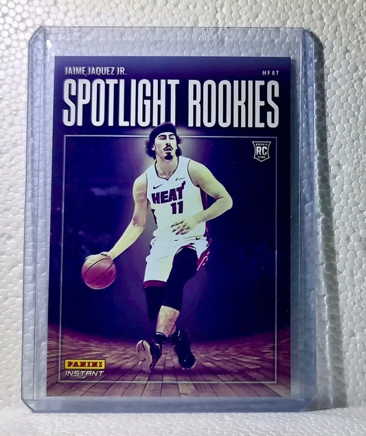 Jaime Jaquez Jr. 2023-24 Panini #18 NBA Spotlight Rookies Basketball Card 1/209 - Basketball Card Single
