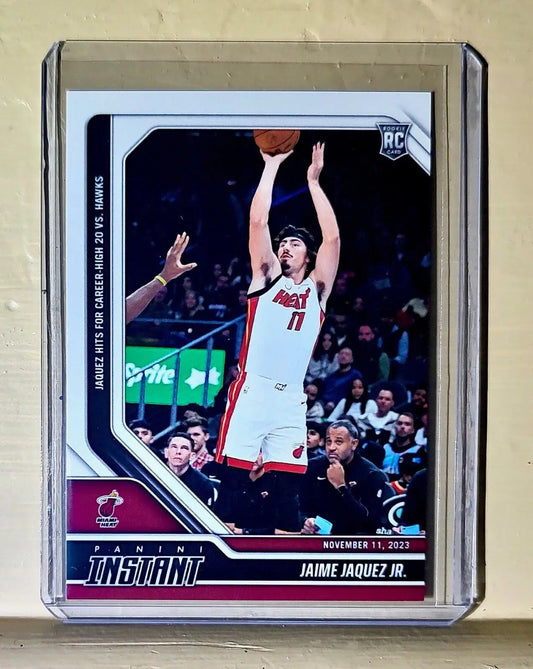 Jaime Jaquez Jr. 2023-24 Panini #63 NBA Rookie Basketball Card Heat 1 of 183 - Basketball Card Single