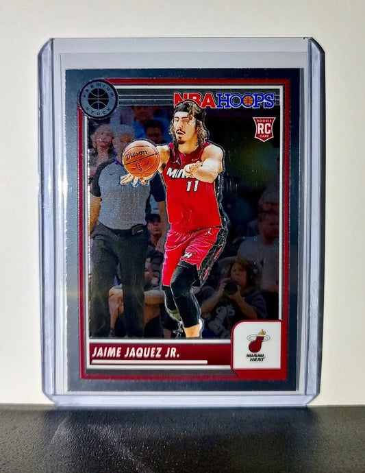 Jaime Jaquez Jr. 2023-24 Panini Premium Stock NBA Hoops #51 Rookie Card Heat - Basketball Card Single