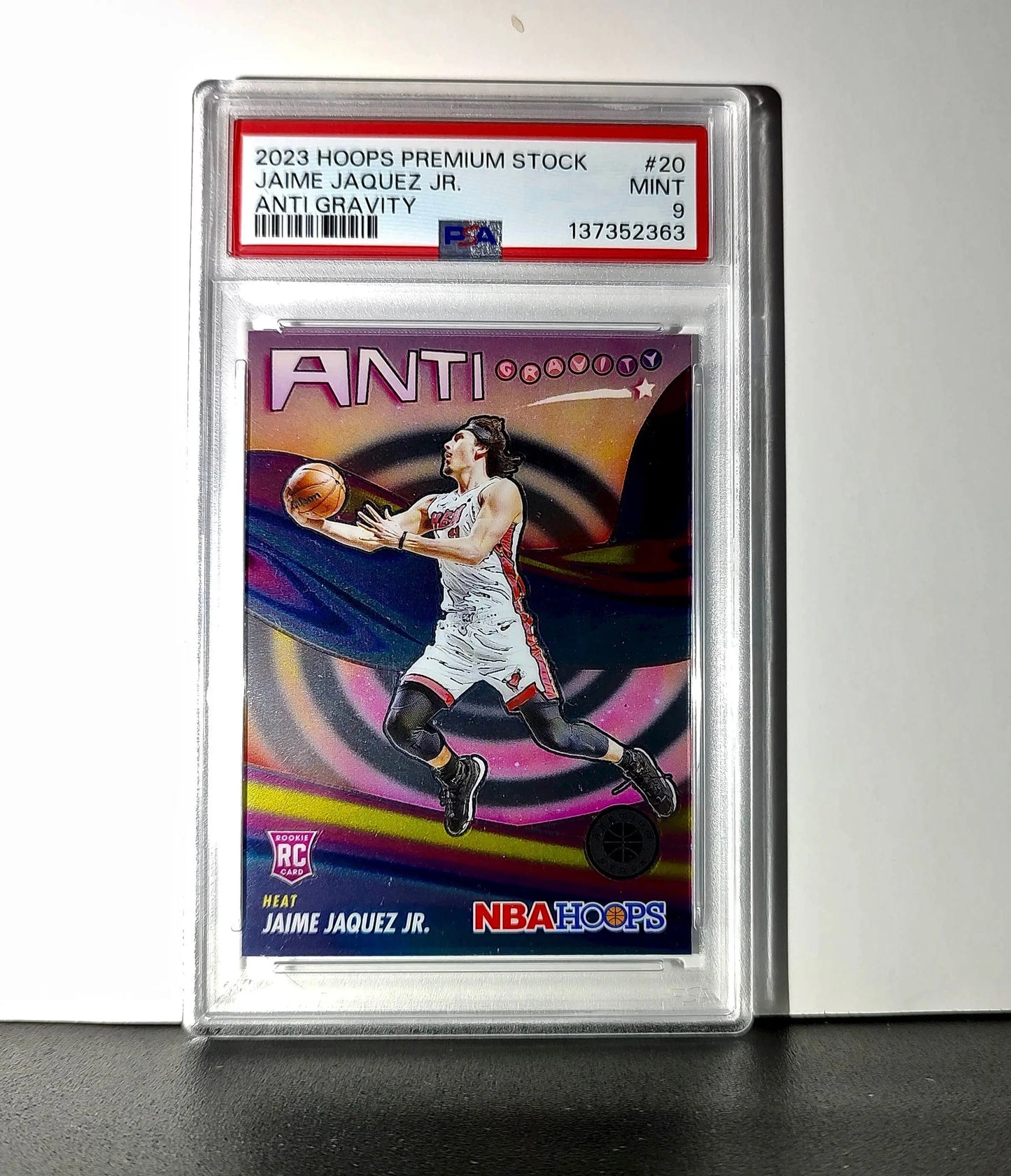 Jaime Jaquez Jr. 2023 Panini Hoops Premium Anti Gravity #20 PSA 9 Mint