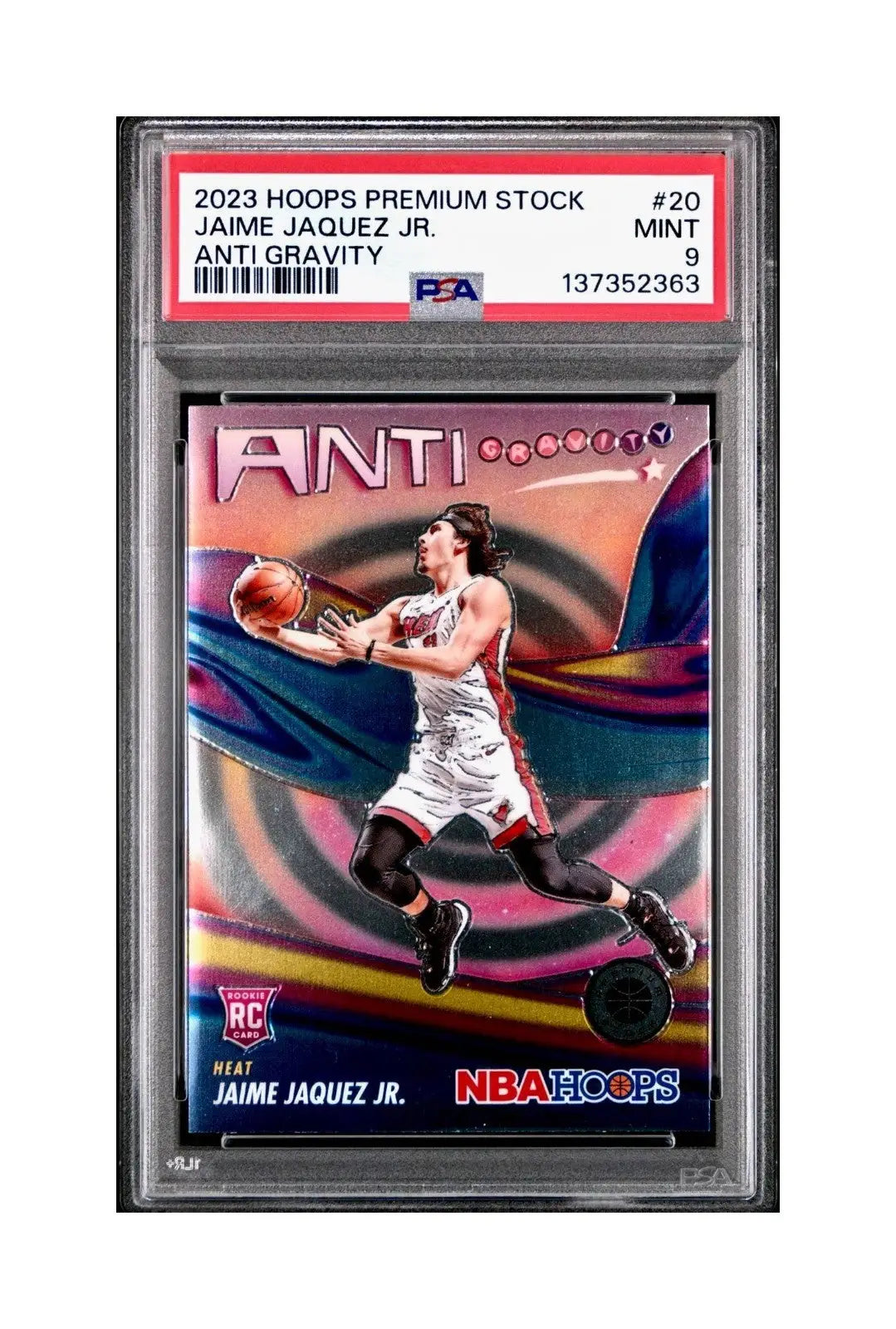 Jaime Jaquez Jr. 2023 Panini Hoops Premium Anti Gravity #20 PSA 9 Mint