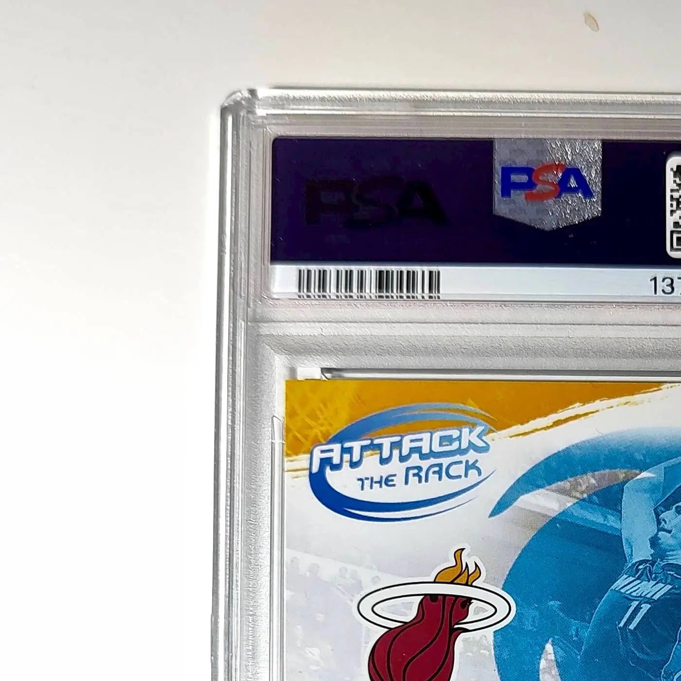 Jaime Jaquez Jr. 2023 Panini Hoops Premium Attack the Rack #1 Disco Prizm PSA 9 - Basketball Card Single