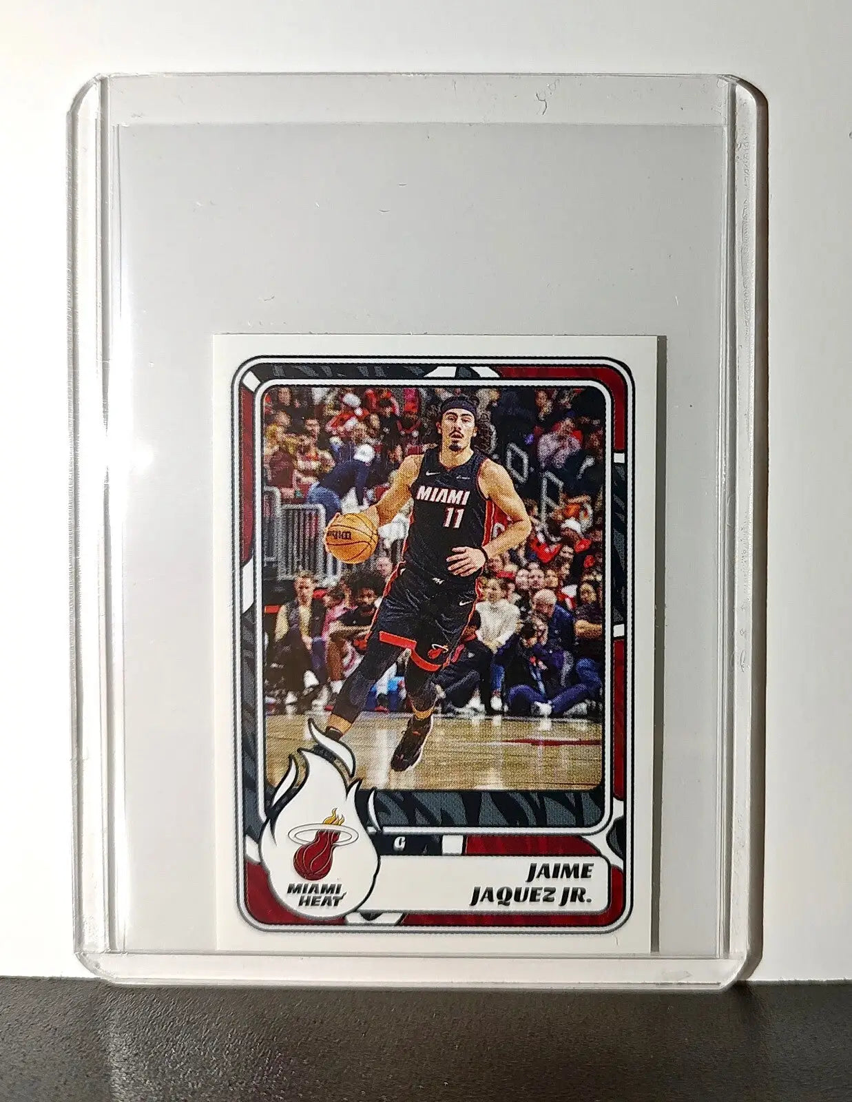 Jaime Jaquez Jr. 2024-25 Panini NBA #208 Sticker Card Miami Heat - Basketball Card Single