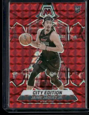 Jaime Jaquez Jr. #280 Red Prizm RC Basketball - Basketball Card Single