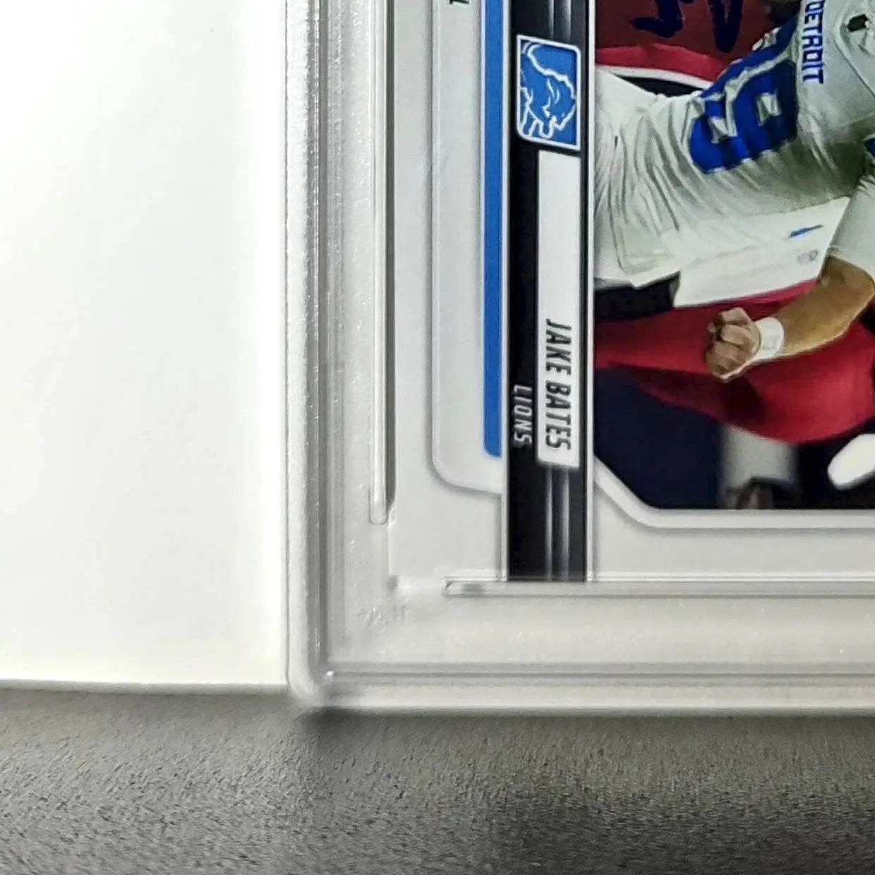 Jake Bates Rookie 2024 Panini NFL #147 Detroit Lions PSA 10 Auto 9 - Football Card Single
