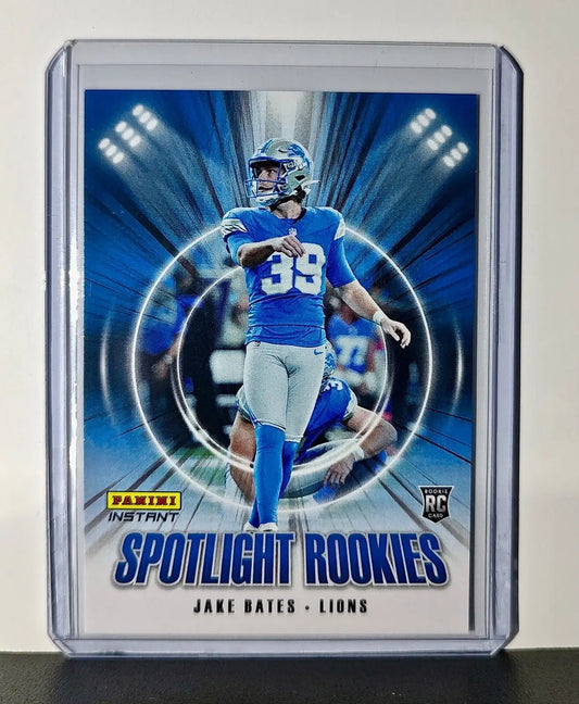 Jake Bates Rookie 2024 Panini Spotlight Rookies NFL #40 Card Lions 1 of 1426 - Football Card Single
