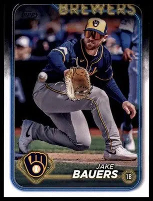 Jake Bauers 2024 Topps Update #US206 Milwaukee Brewers - Baseball Card Single