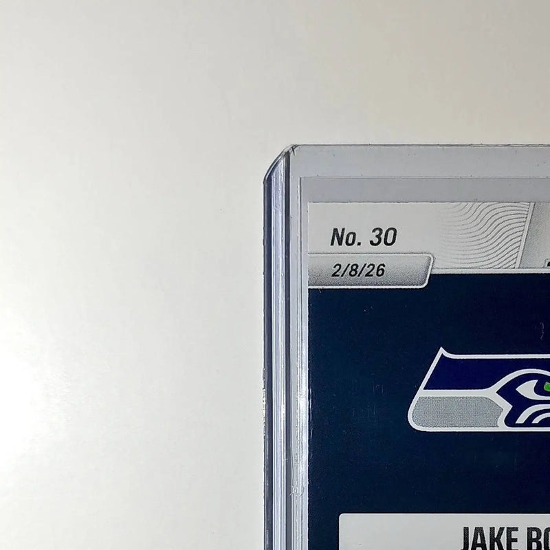 Jake Bobo 2026 Panini NFL Super Bowl LIX Champions #30 Card Seattle Seahawks - Football Card Single