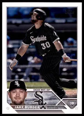 Jake Burger 2023 Topps #528 Chicago White Sox - Baseball Card Single